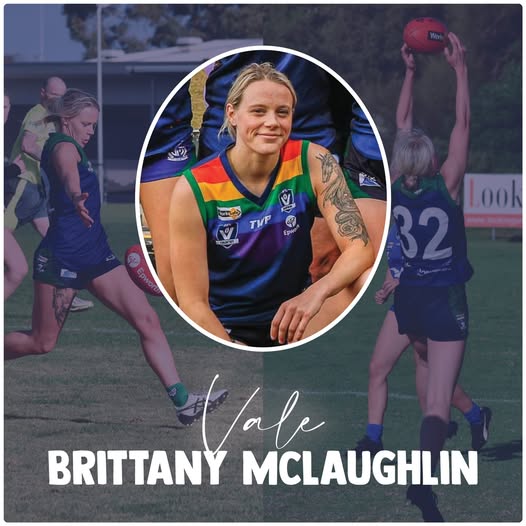 Brittany Mclaughlin, Geelong AU, Obituary, Death: St Mary’s Sporting Club Mourns a Beloved Teammate