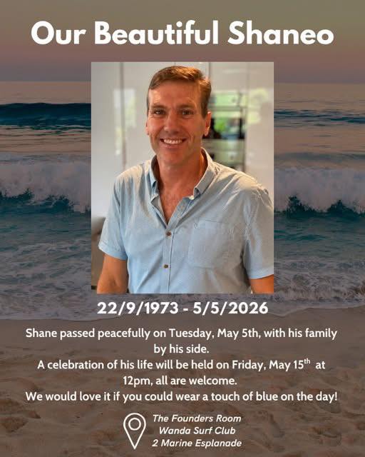Shane Hardcastle, New South Wales AU, Obituary, Death: In Loving Memory of a Beloved Teacher